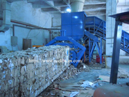 Hydraulic cardboard box baling press scrap paper baler hydraulic horizontal scrap paper press machine