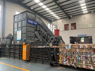 Factory direct sale waste materials recycling hydraulic scrap paper baler baling press machine