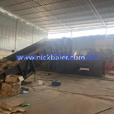 Hydraulic Baler for Cardboard