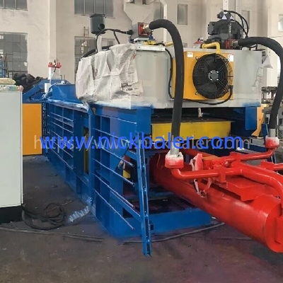 NKW125QT Close Door Automatic Tie Scrap Newpaper Baler Press