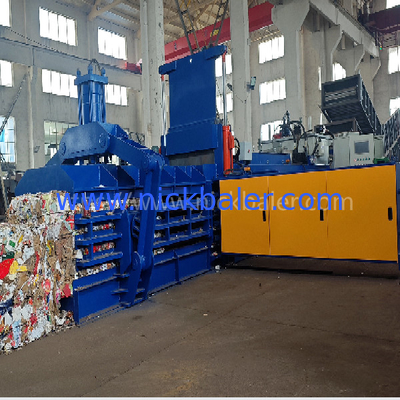 NKW100QT Closed End Manual Tie Horizontal Cardboard Baler