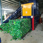 Waste Paper Recycling Baler,Waste Pet Bottle Horizontal Baler,semi-auto baling machine