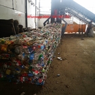 Compression and packaging of waste paper waste books plastic film full automatic baler machine