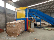 Manufacturer semi-automatic waste paper baling machine plastics cotton wool velvet waste cardboard baler