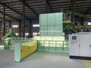 Chinese supply compactor plastic films PET bottles plastic pallets used clothes cartons baler machine