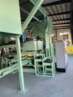 Automatically compressing and baling Compacting cardboard paper and plastic for recycling