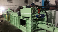 Compression baler and packaging for book waste paper plastic film straw and loose items bagging machine