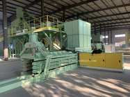 Compression baler and packaging for book waste paper plastic film straw and loose items bagging machine