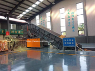 Loose items waste recycling baler rubbish compactor used paper baler machine