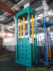 Double chambers clothes baler used clothes baling machine used towels compactor with factory price