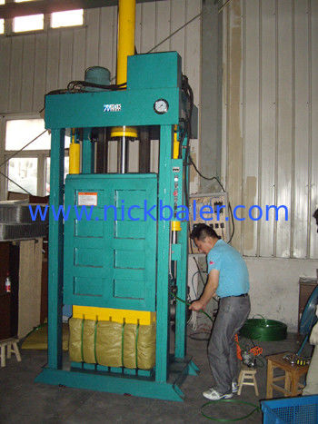 30LT Used clothes baler machine,Used Clothes Compactor,Vertical Hydraulic baler