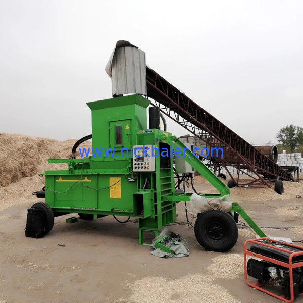 Silage Plastic Hydraulic Bale Press，Silage Plastic Packing Machine