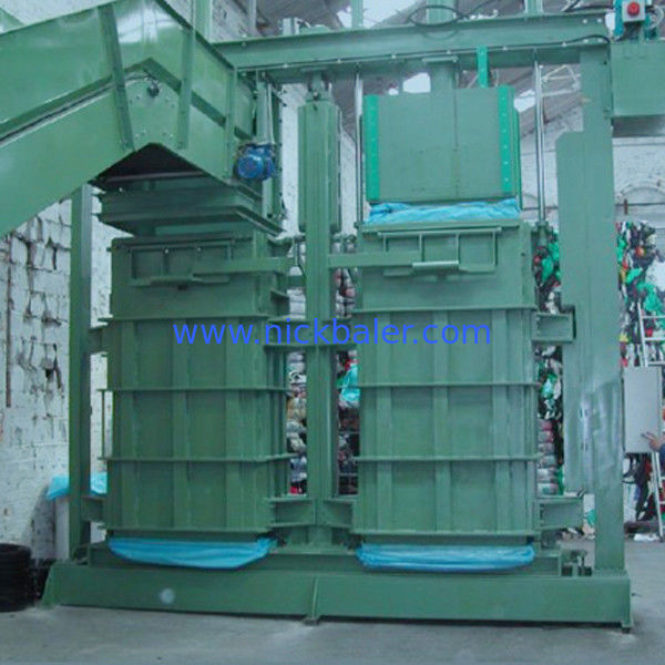 used clothes twin chamber baler,used clothes automatic tie baler