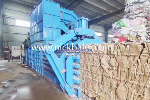 Domestic waste baler