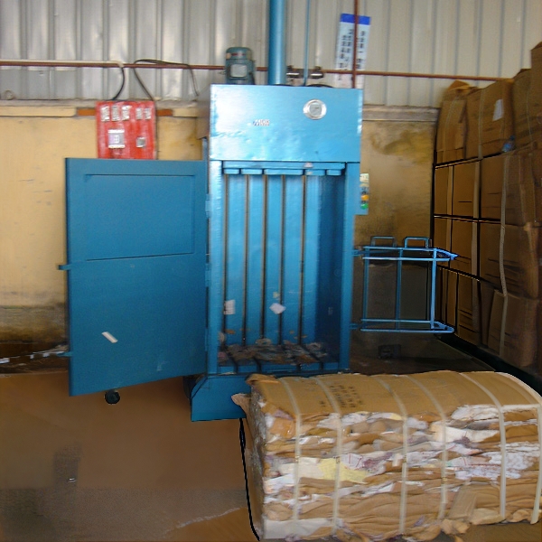 NK8060T15 Vertical Cardboard Baler