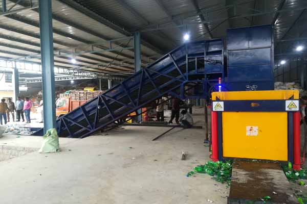 180BD Waste Plastic Baling Machine