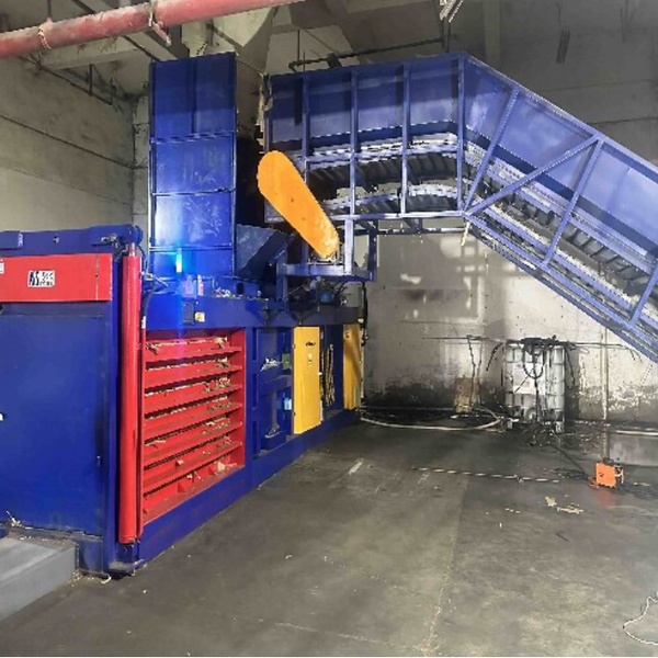 Vertical Cardboard Baler for Efficient Paper Waste Management