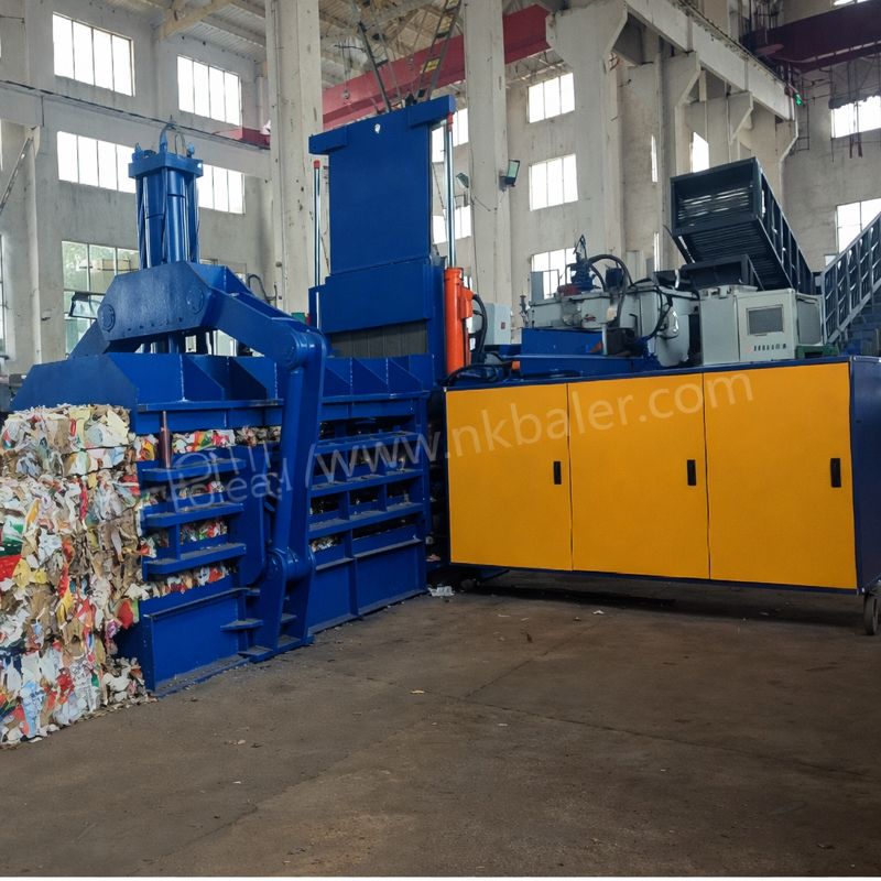 Vertical Cardboard Baler: The Compact Powerhouse for Newspaper and Cardboard Recycling